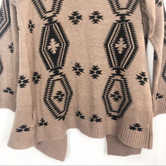 Creazioni Effeci Tribal Print Open Front Cardigan Size S - Picture 11 of 14